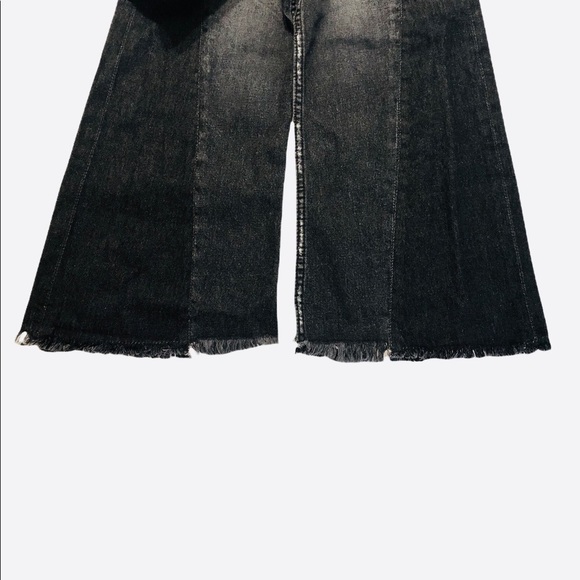 NWT PRPS Mulsanne Distressed Flare Jeans Black 26 - Picture 12 of 14